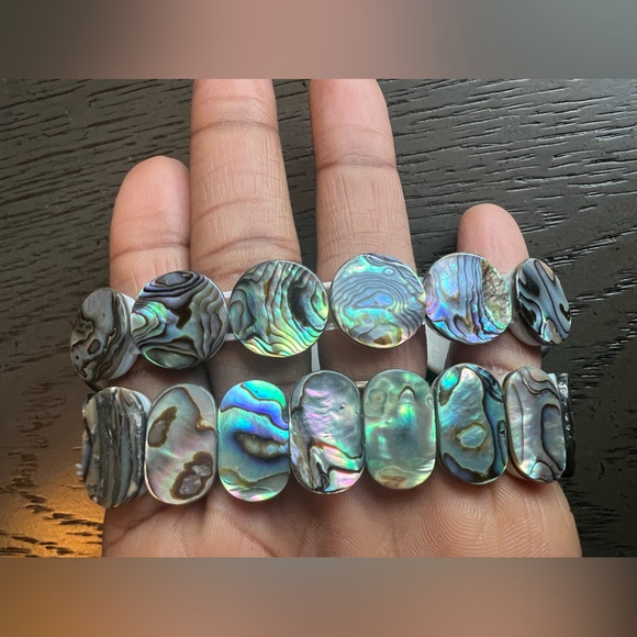 Abalone soft bangle ( ONE ) - Picture 1 of 4